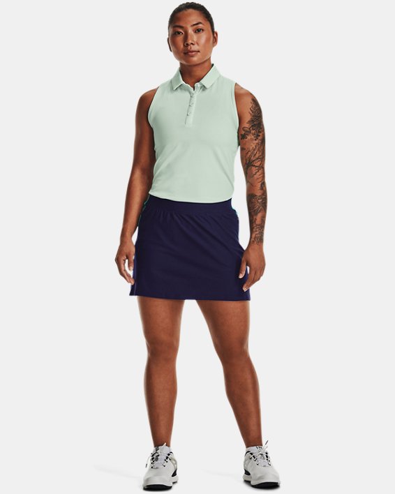 Jupe-short en jersey UA Links pour femme, Navy, pdpMainDesktop image number 2